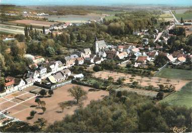 / CPSM FRANCE 91 "Le Val Saint Germain, vue générale aérienne "