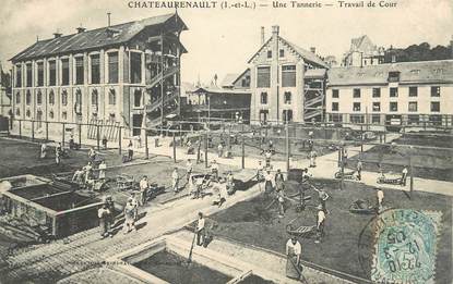 CPA FRANCE 37 "Chateaurenault, une Tannerie"