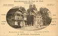 CPA FRANCE 37 "Vouvray, Hotel Restaurant du Pont de Cisse, Pr. R. BESNARD"