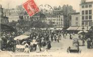 42 Loire .CPA FRANCE 42 "St Etienne, La Place du Peuple"