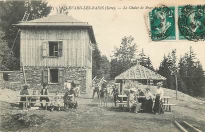 CPA FRANCE 38 "Allevard les Bains, le Chalet de Brame Farine"