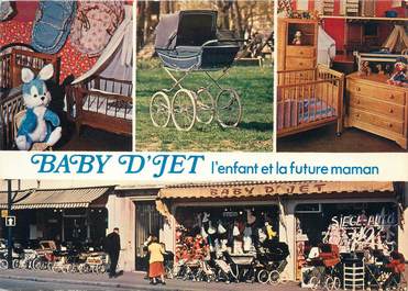 / CPSM FRANCE 92 "Aubervilliers, Baby Jet"