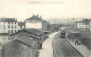 42 Loire .CPA  FRANCE 42 "St Etienne, La Gare de la Terrasse"/ TRAIN