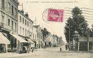 42 Loire .CPA FRANCE 42 "St Etienne, Place Bellevue et Rue du Bourg Argental"