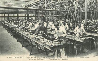 .CPA  FRANCE 42 "St Etienne,  Manufacture Française d'Armes  et Cycles"