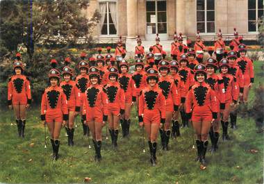 / CPSM FRANCE 93 "Saint Ouen" / MAJORETTES