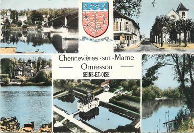 / CPSM FRANCE 94 "Chennevières sur Marne, Ormesson"