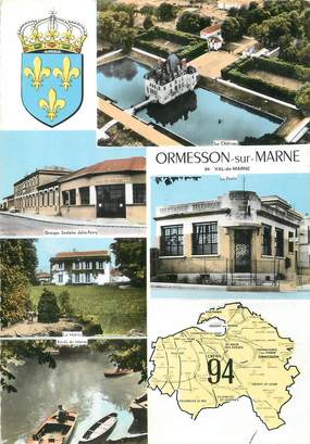 / CPSM FRANCE 94 "Ormesson sur Marne"