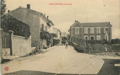 .CPA  FRANCE 07 "Alboussières"