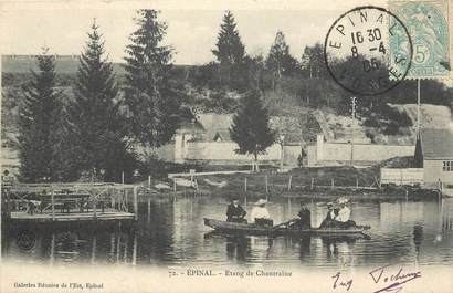 CPA FRANCE 88 "Epinal, Etang de Chantraine"