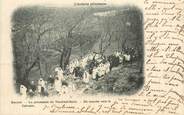 07 Ardeche .CPA  FRANCE 07 "Burzet, Procession du Vendredi Saint, en marche vers le Calvaire"