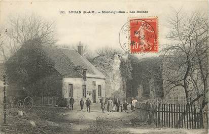 CPA FRANCE 77 "Louan, Montaiguillon"