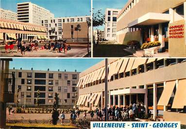 / CPSM FRANCE 94 "Villeneuve Saint Georges, résidence les Graviers"