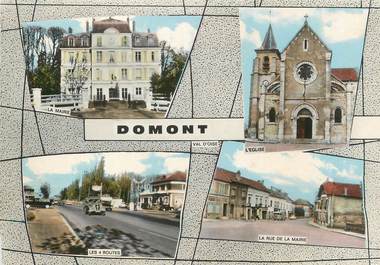 / CPA FRANCE 95 "Domont"