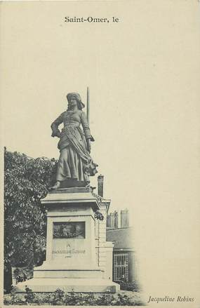 CPA FRANCE 62 "Saint Omer, le Monument Jacqueline Robins"