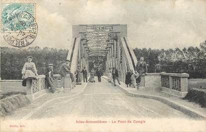 CPA FRANCE 77 "Isles Armentières, le Pont de Congis"