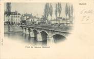 77 Seine Et Marne CPA FRANCE 77 "Melun, Pont de l'ancien Châtelet"