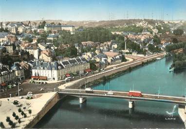 / CPA FRANCE 95 "Pontoise, le pont et le quai du Pothuis"