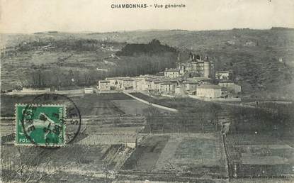 .CPA FRANCE 07 "Chambonas, Vue générale"