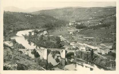 .CPSM FRANCE 07 "Chambonas, Le pont et la vallée du chassezac"