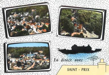 / CPA FRANCE 95 "Saint Prix"