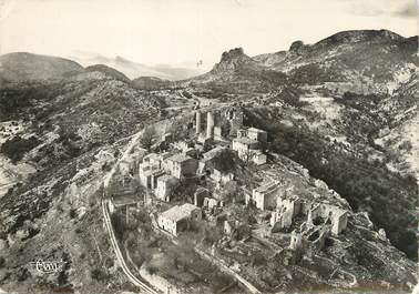 / CPA FRANCE 83 "Bargème, vue panoramique des ruines du vieux village"