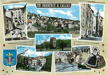 / CPA FRANCE 83 "En Provence à Callas"