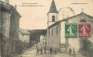 07 Ardeche .CPA  FRANCE 07 "Les Nonnières, Place de l'église"