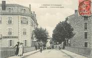 07 Ardeche .CPA  FRANCE 07 "Lamastre, Avenue de la Gare"