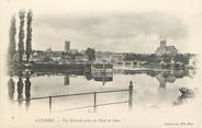 89 Yonne CPA FRANCE 89 "Auxerre, vue générale prise du Pont de Gien"