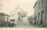 07 Ardeche .CPA  FRANCE 07 "Peaugres, Place de l'église"