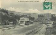 07 Ardeche .CPA  FRANCE 07 "Privas, La Gare et Couvent de Ste Marie"