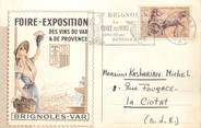 83 Var / CPSM FRANCE 83 "Brignoles, foire exposition des vins du var"