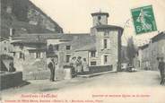 07 Ardeche .CPA  FRANCE 07 "Serrières, Quartier et ancienne église de St Sornin"