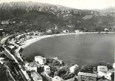 / CPSM FRANCE 83 "Agay, vue aérienne de la plage et de la baie"