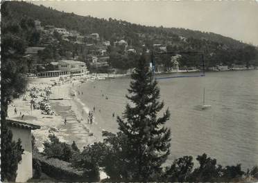 / CPSM FRANCE 83 "Aiguebelle, la plage et l'hôtel des Bains"