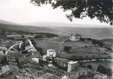 / CPSM FRANCE 83 "Aiguines, vue générale et le château"