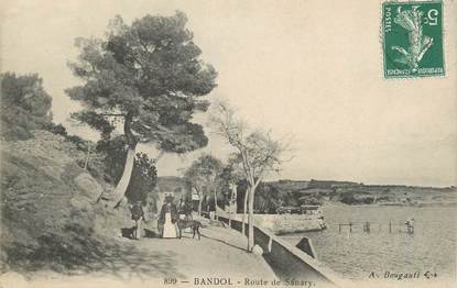 / CPA FRANCE 83 "Bandol, route de Sanary"