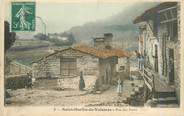 07 Ardeche .CPA  FRANCE 07 "St  Martin de Valamas, Rue des puces"