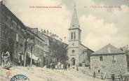07 Ardeche .CPA  FRANCE 07 "St  Martial, L'église et la place"