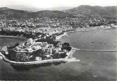 / CPSM FRANCE 83 "Bandol sur Mer, vue aérienne sur le port"