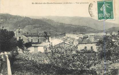 .CPA FRANCE 07 "St Michel de Chabrillanoux, Vue générale"