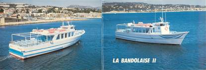/ CPSM FRANCE 83 "Bandol, la Bandolaise" / BATEAU / LIVRET