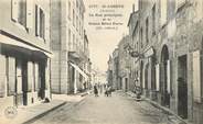 07 Ardeche .CPA FRANCE 07 "St Agrève, Rue principale et le Grand Hôtel Porte"