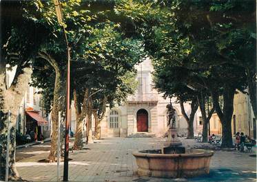 / CPSM FRANCE 83 "Collobrières, place de la mairie"