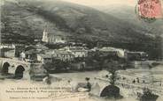 07 Ardeche .CPA FRANCE 07 "St Laurent du Pape, Le pont emporté le 23 septembre 1890"