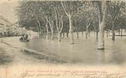 07 Ardeche .CPA  FRANCE  07 "Tournon, Promenade du Quai Farconnet"/ INONDATIONS