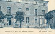 07 Ardeche .CPA  FRANCE  07 "Vallon, La Mairie et le monument aux morts"