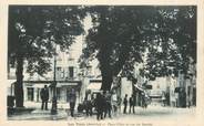 07 Ardeche .CPA FRANCE  07 "Les Vans, Place Ollier et rue du marché"