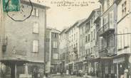 07 Ardeche .CPA FRANCE  07 "Les Vans, Place et rue droite"